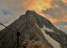 Triglav, pohled z Malého Triglavu