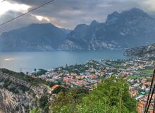 Výhled na Lago di Garda