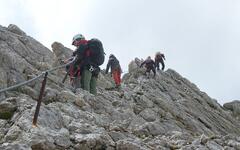 Dachstein Eselstein - Jubiläums klettersteig (Petr Šiška)