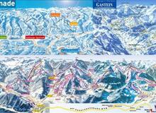Lyžování Rakousko - mapa Ski amadé