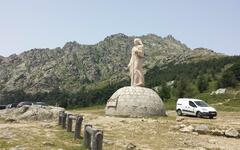 Korsika - průsmyk Col de Vergio