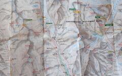 mapa Everest Trek