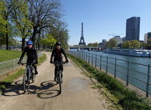 cykloturistika v Paříži
