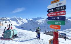 Lyžování ve Francii - Tignes