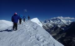 Mera Peak vrchol