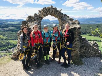 Kurz via ferrata Raxalpe