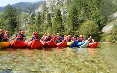 Salza rafting