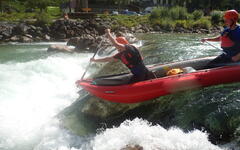 Salza rafting