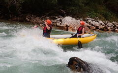 Salza rafting