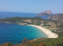 Korsika - pláž Arone. Foto: Josef Křetinský